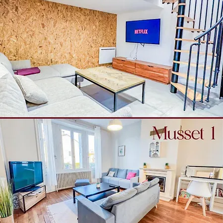 Deux Hebergements A Proximite Pour Un Groupe De 12 Personnes * Клермон-Ферран