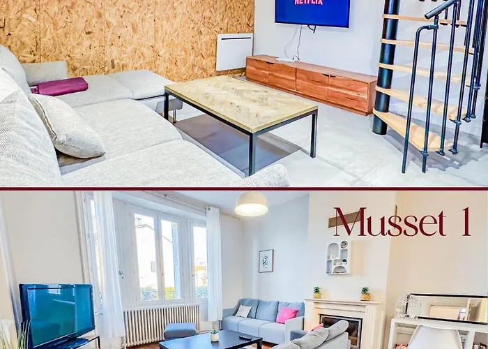 Deux Hébergements à Proximité Pour Un Groupe De 12 Personnes * Clermont-Ferrand