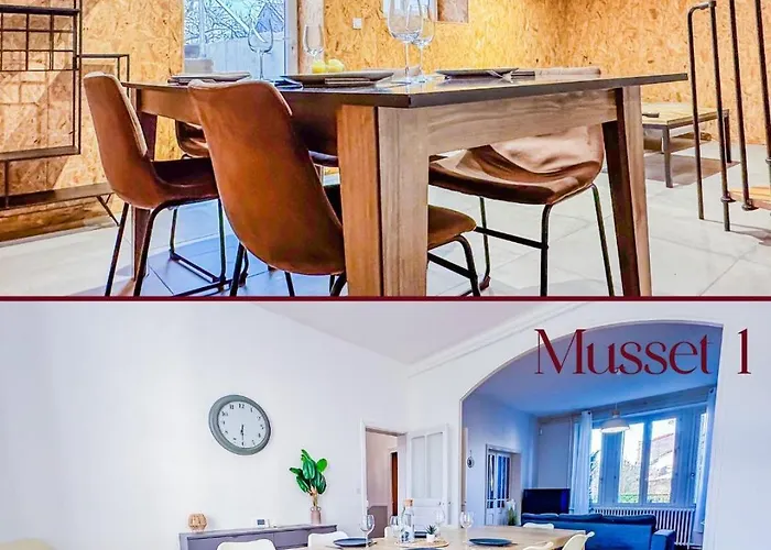 Deux Hébergements à Proximité Pour Un Groupe De 12 Personnes